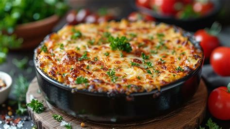  무사카(Moussaka)는 고소함과 부드러움을 동시에 선사하는 그리스식 오븐 구이 요리입니다!